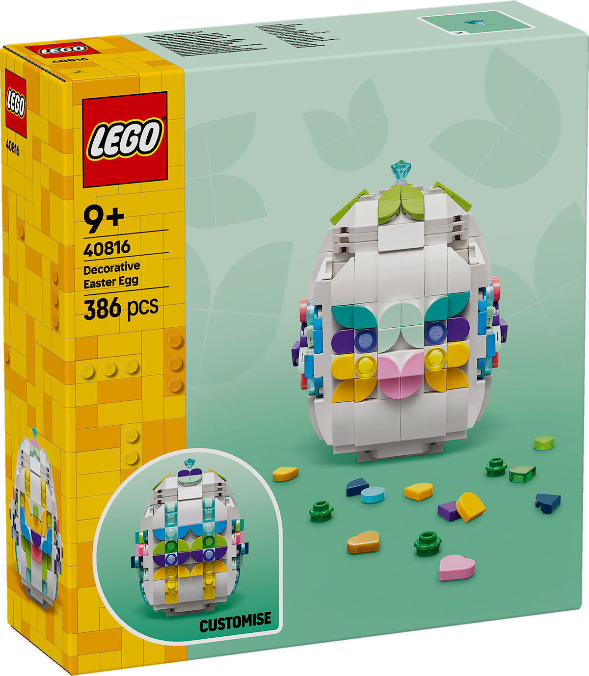 LEGO Iconic Paasei versieren