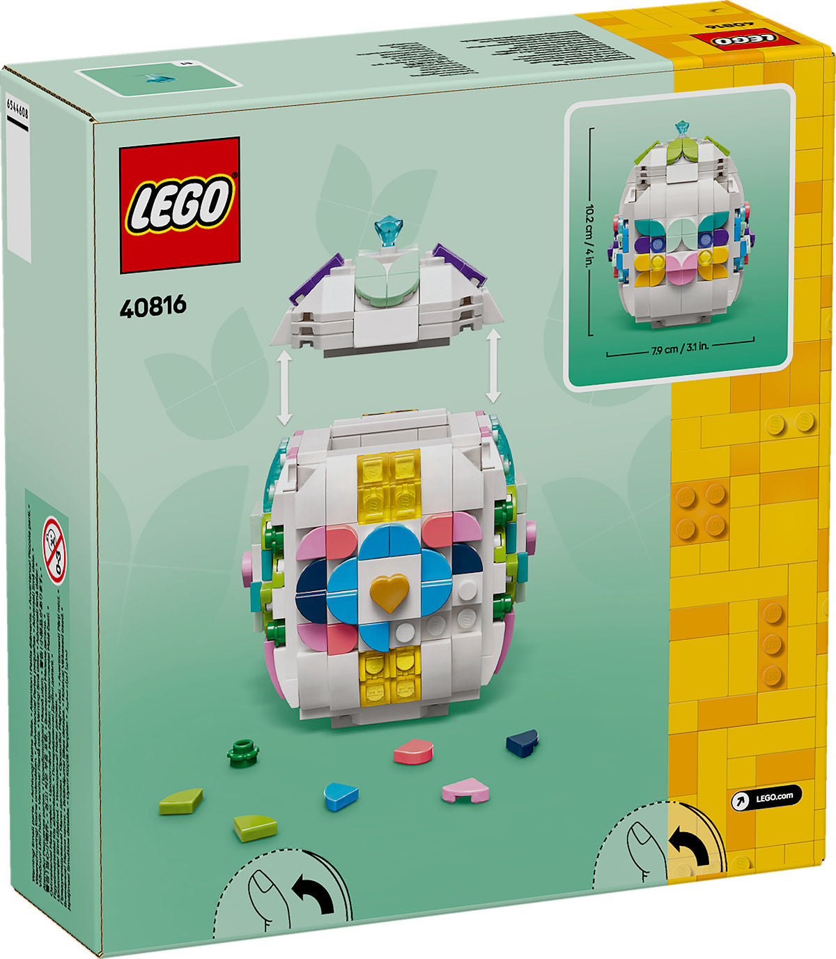 LEGO Iconic Paasei versieren