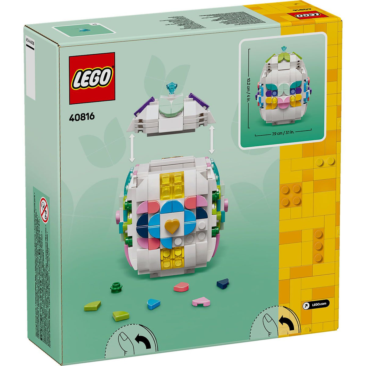 LEGO Iconic Paasei versieren