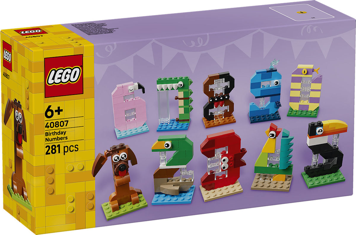 LEGO CREATOR Verjaardagscijfers