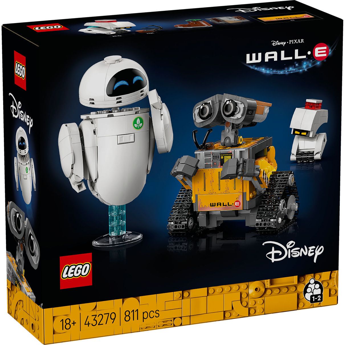 LEGO Disney Pixar WALL-E en EVE