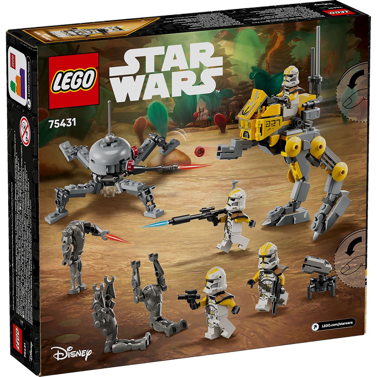 LEGO Star Wars 327th Star Corps Clone Troopers Battle Pack