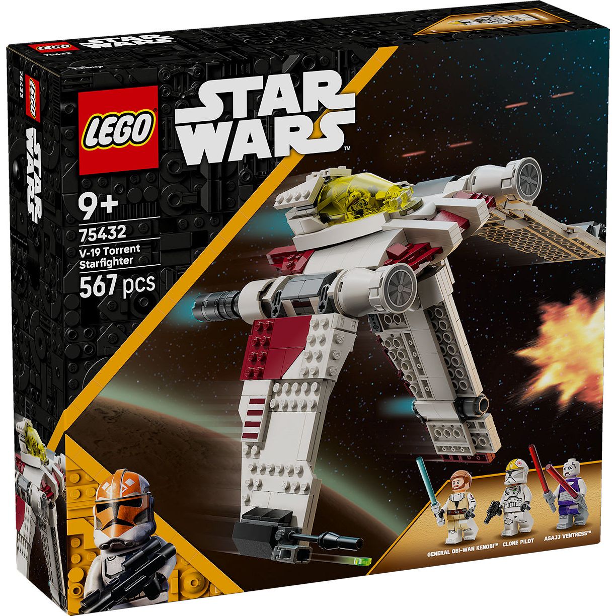 LEGO Star Wars V-19 Torrent starfighter