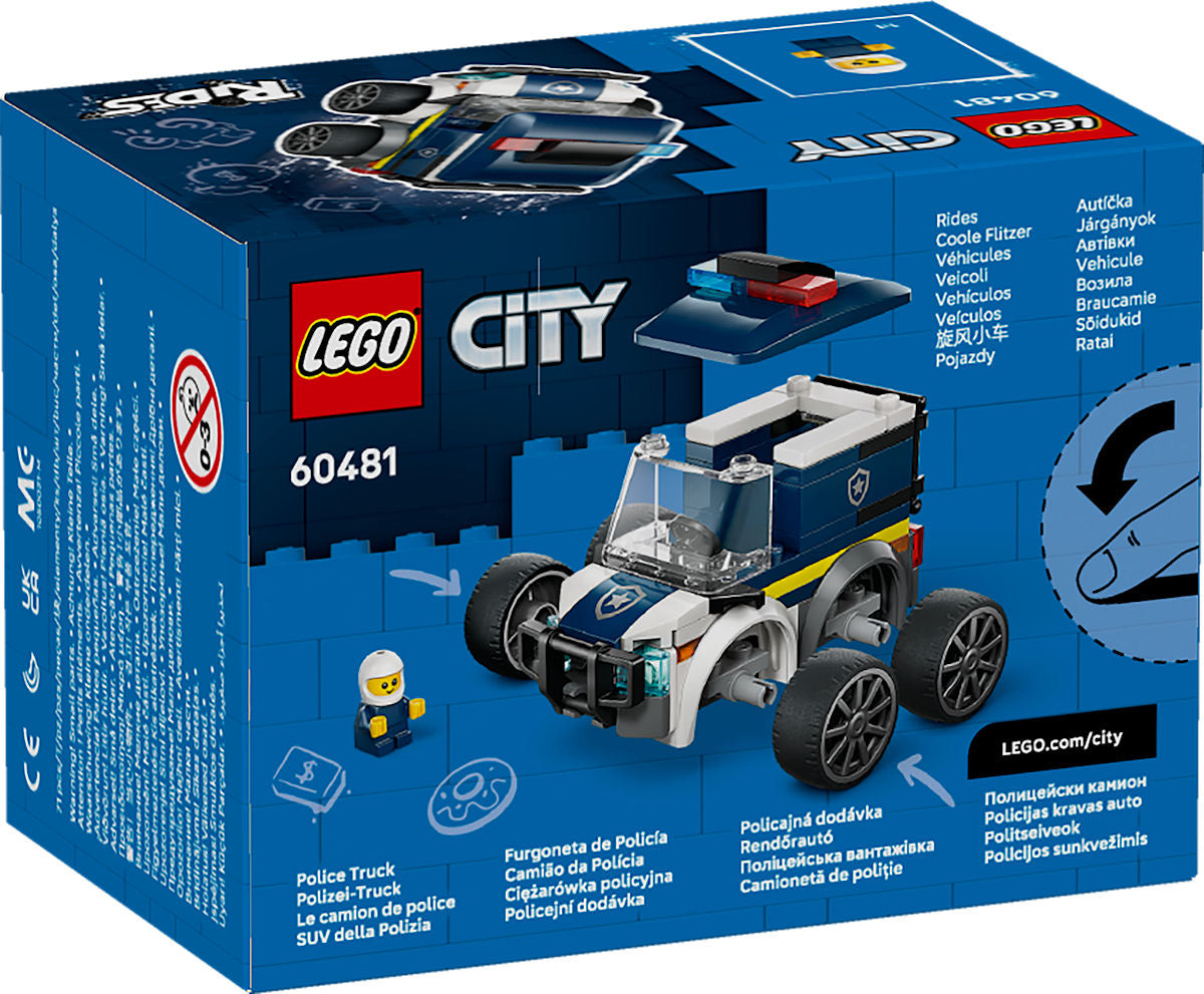 LEGO City Voertuigen Rides – Politiewagen