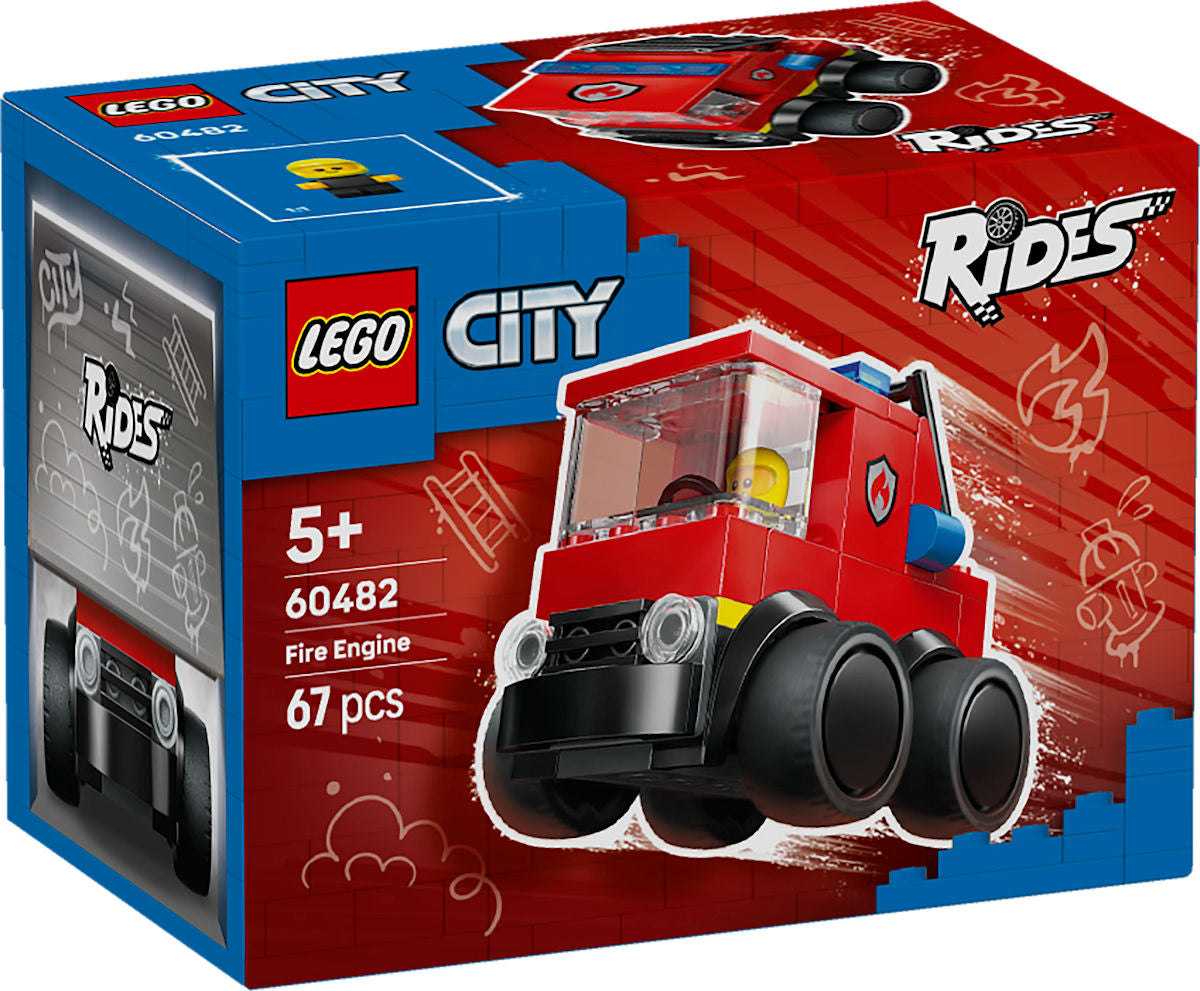 LEGO City Voertuigen Rides – Brandweerwagen