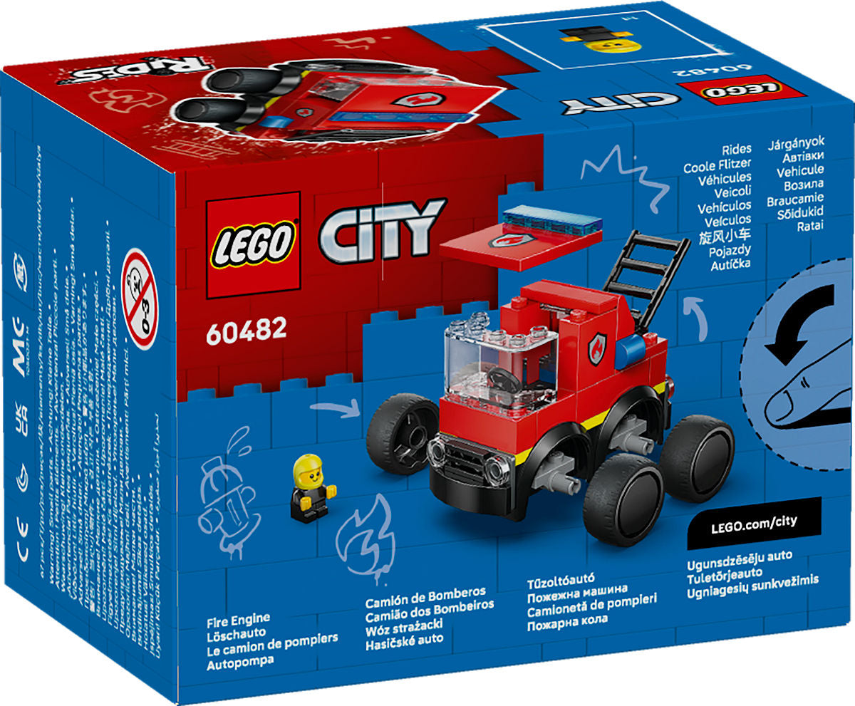 LEGO City Voertuigen Rides – Brandweerwagen