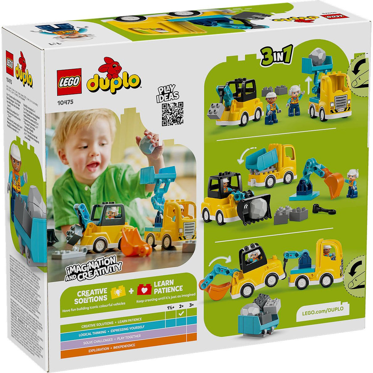 DUPLO Town 3-in-1 bouwvoertuigen