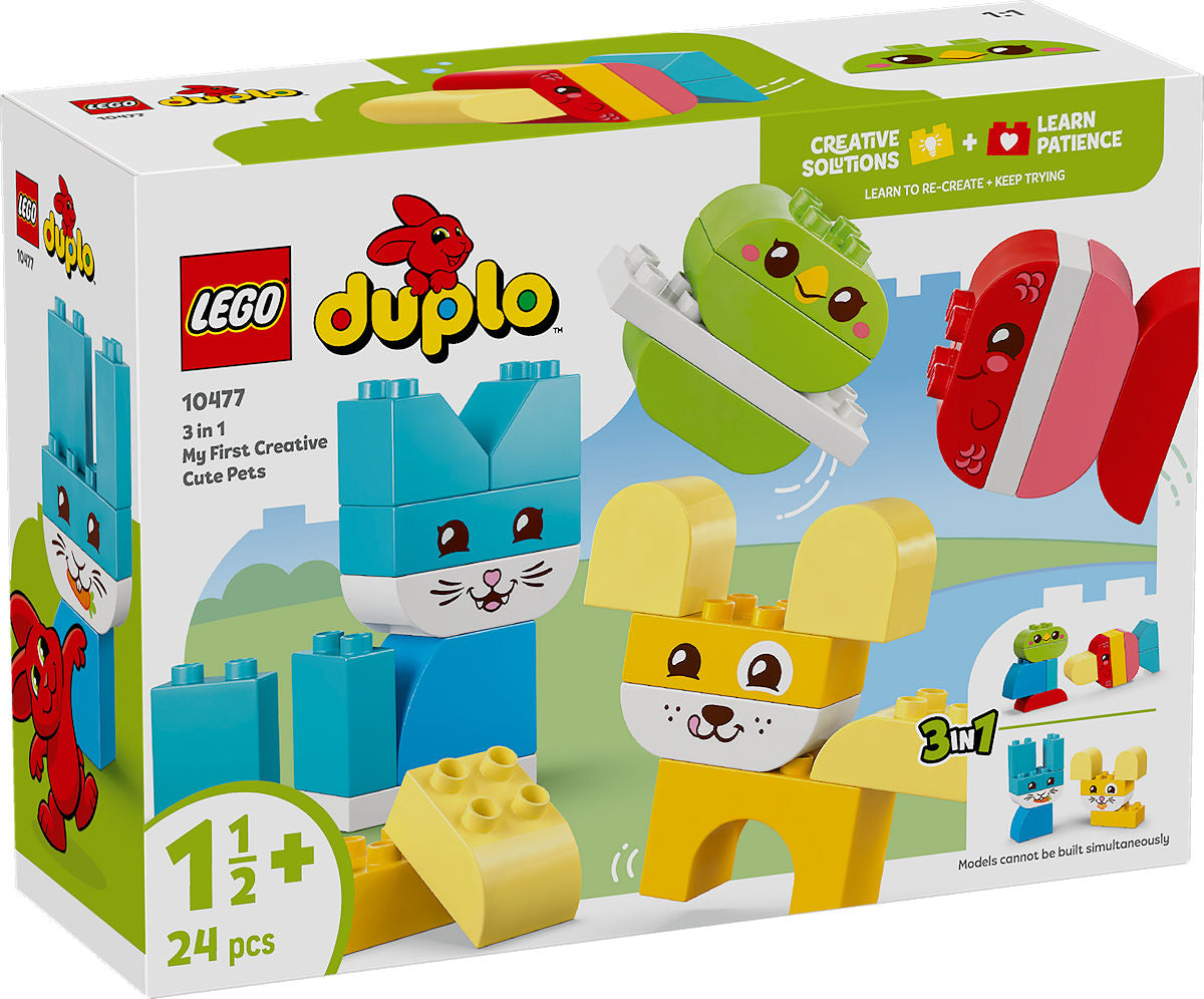 DUPLO My First 3-in-1 creatieve huisdieren