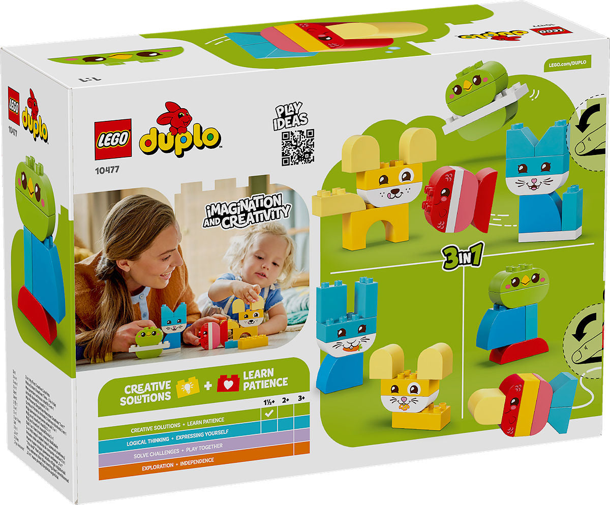 DUPLO My First 3-in-1 creatieve huisdieren