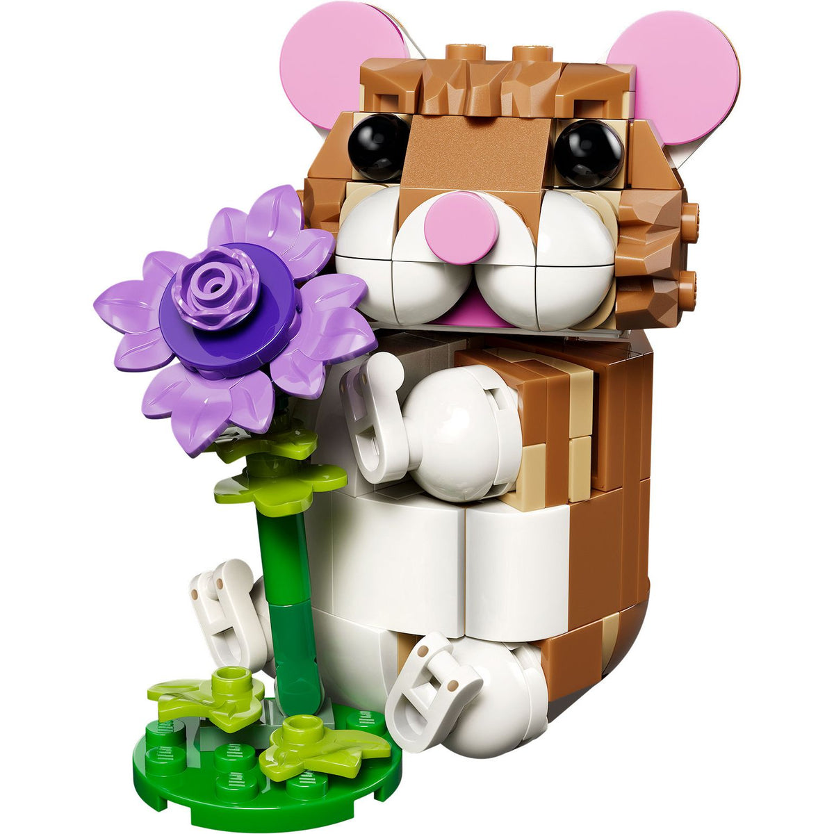 LEGO CREATOR Schattige hamster met bloem