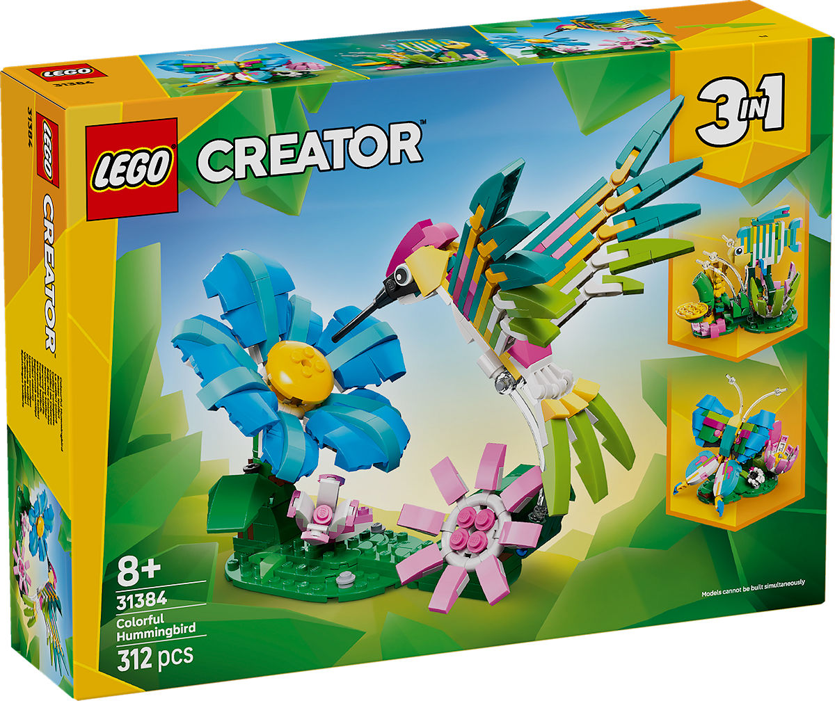 LEGO CREATOR Wilde dieren: kleurrijke kolibrie