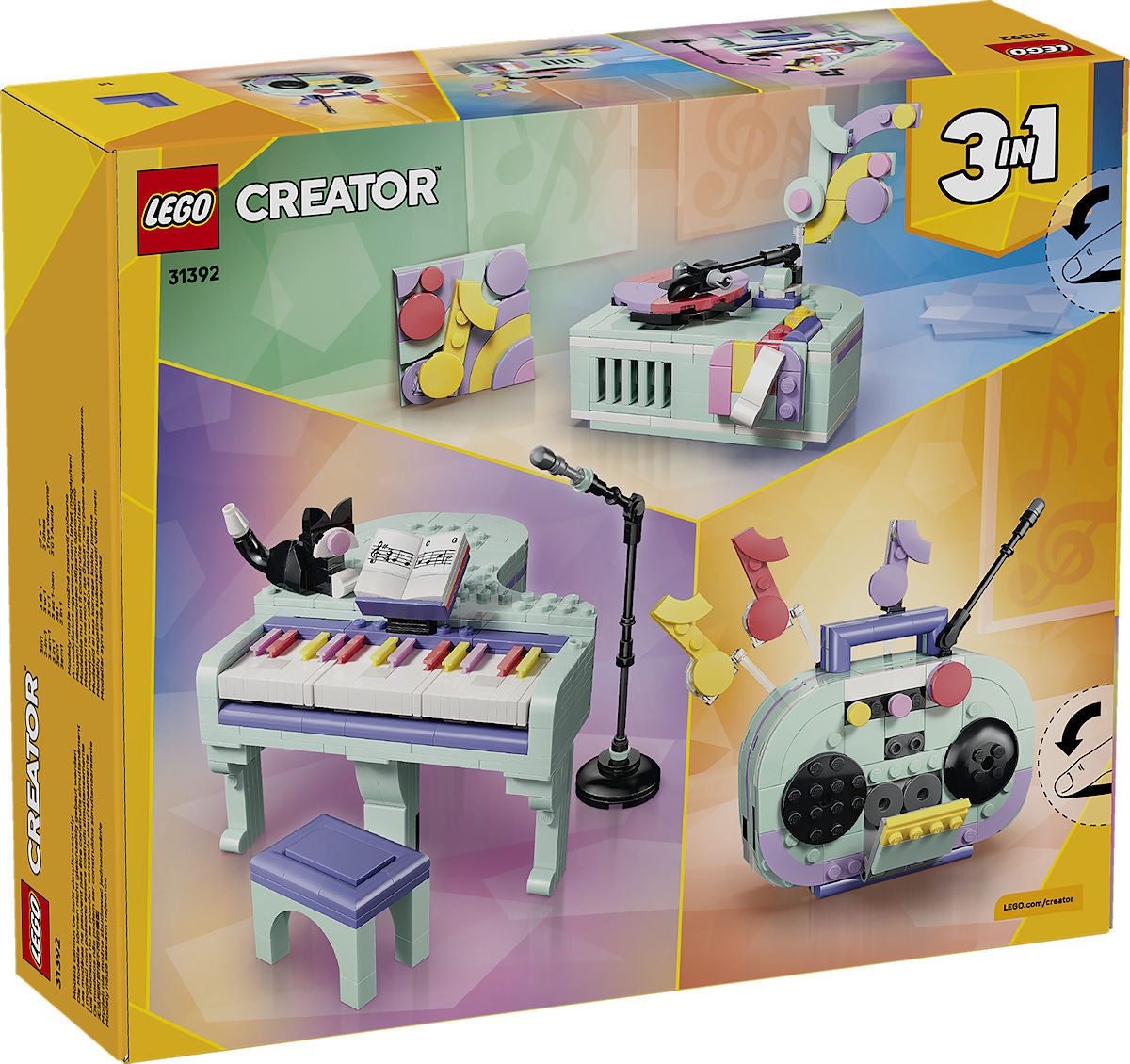 LEGO CREATOR Piano met kat
