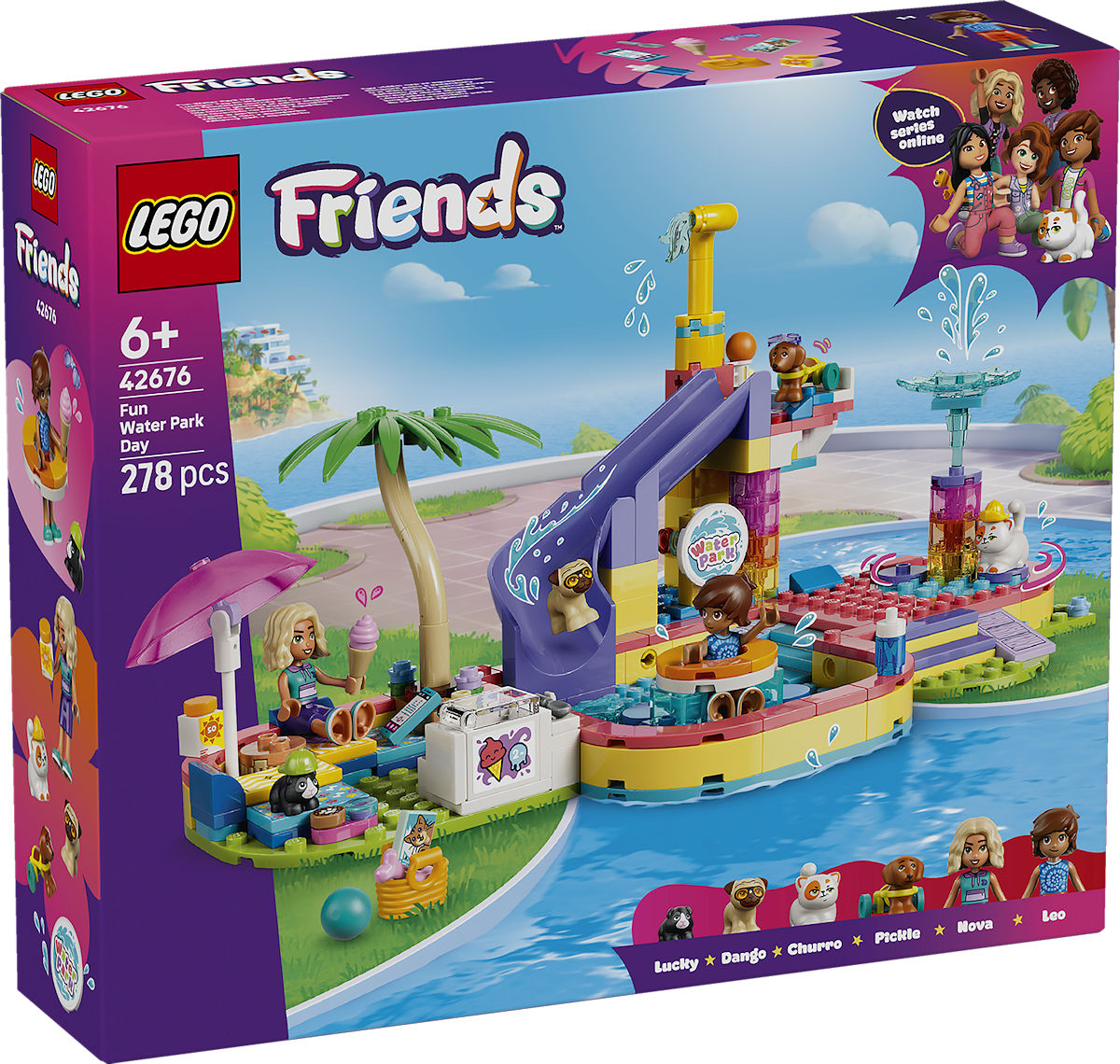 LEGO Friends Leuke dag in het waterpark