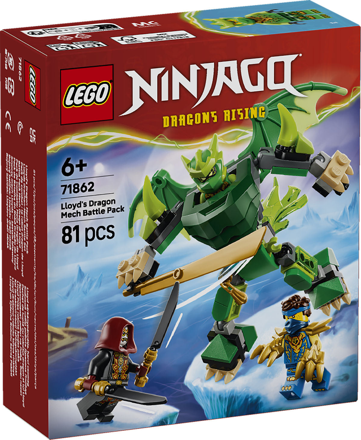 LEGO Ninjago Lloyds drakenmecha strijdpakket