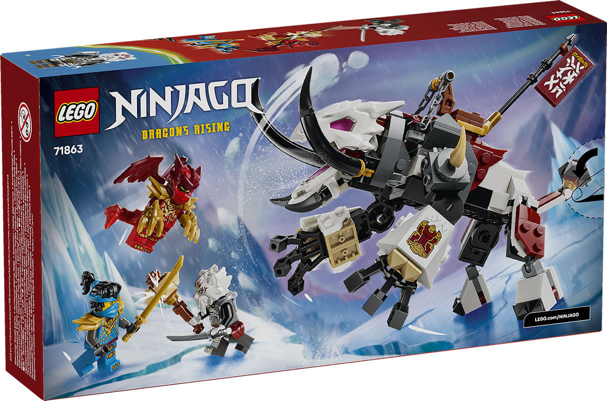 LEGO Ninjago Zilvar en Grimtak het Drakenbeest