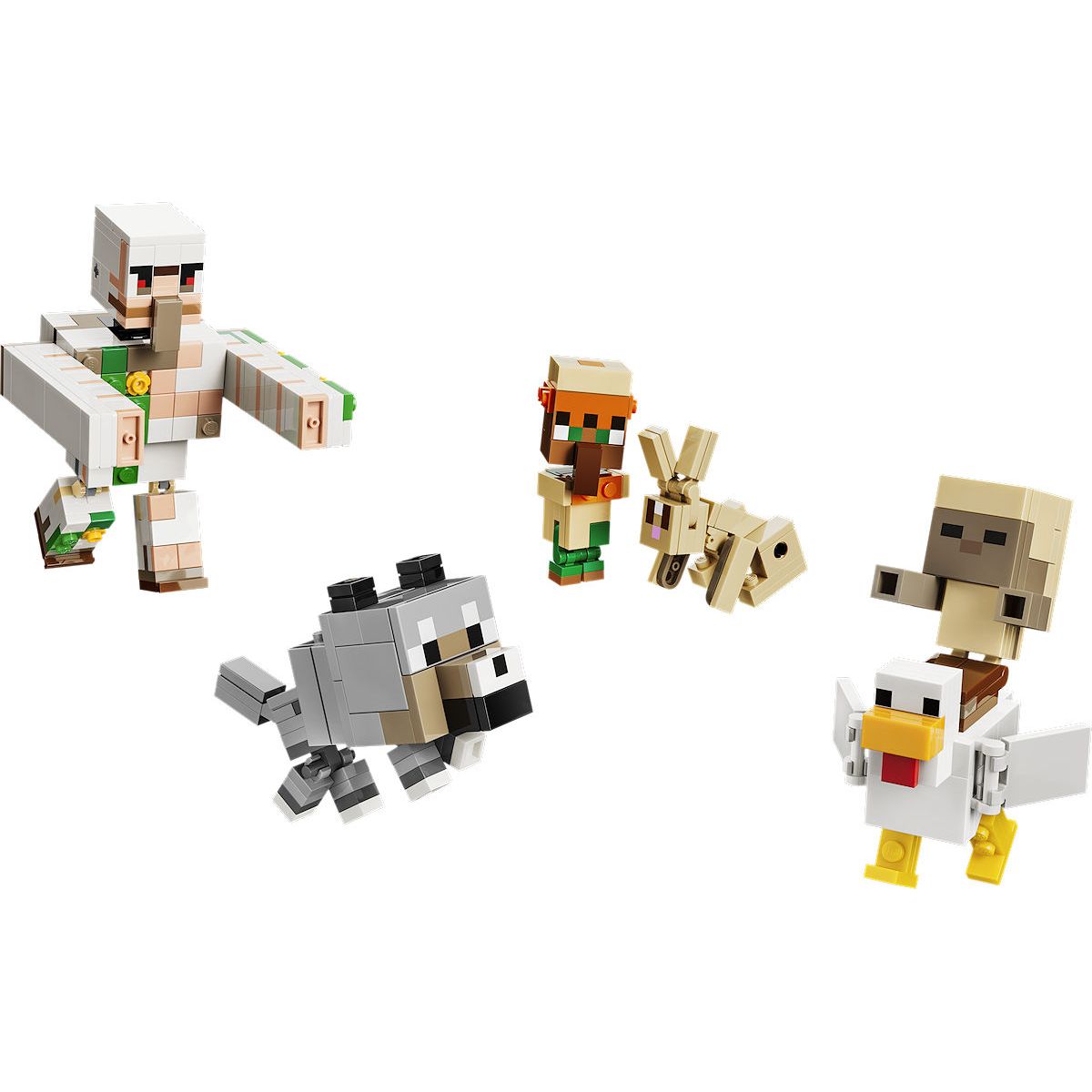 LEGO Minecraft Kipberijder woestijnaanval