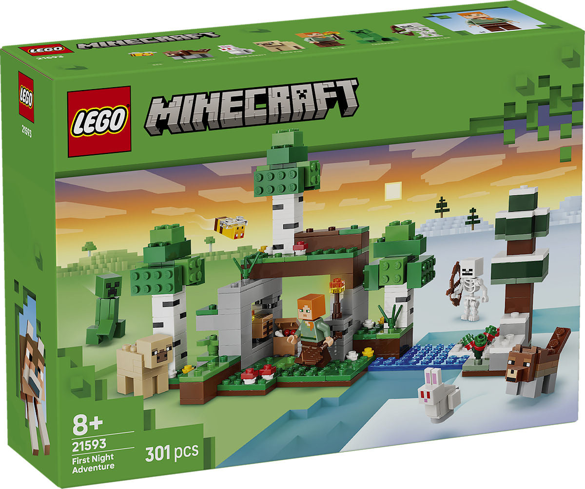 LEGO Minecraft Eerste nacht-avontuur