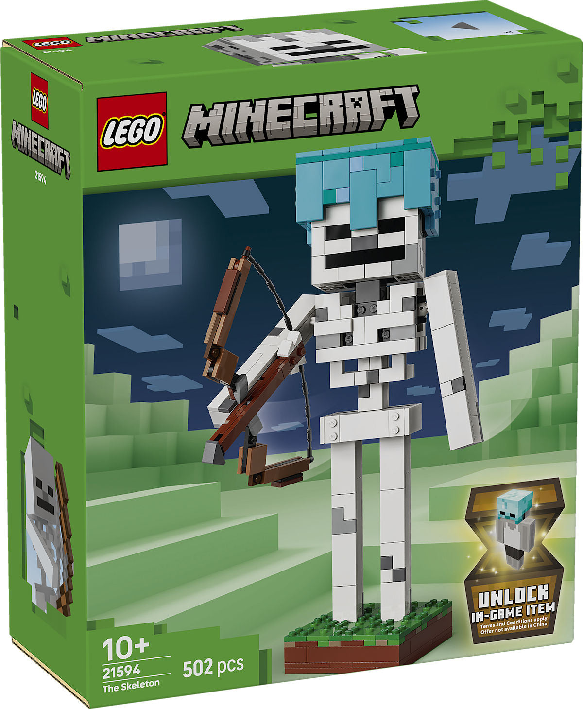 LEGO Minecraft Het skelet