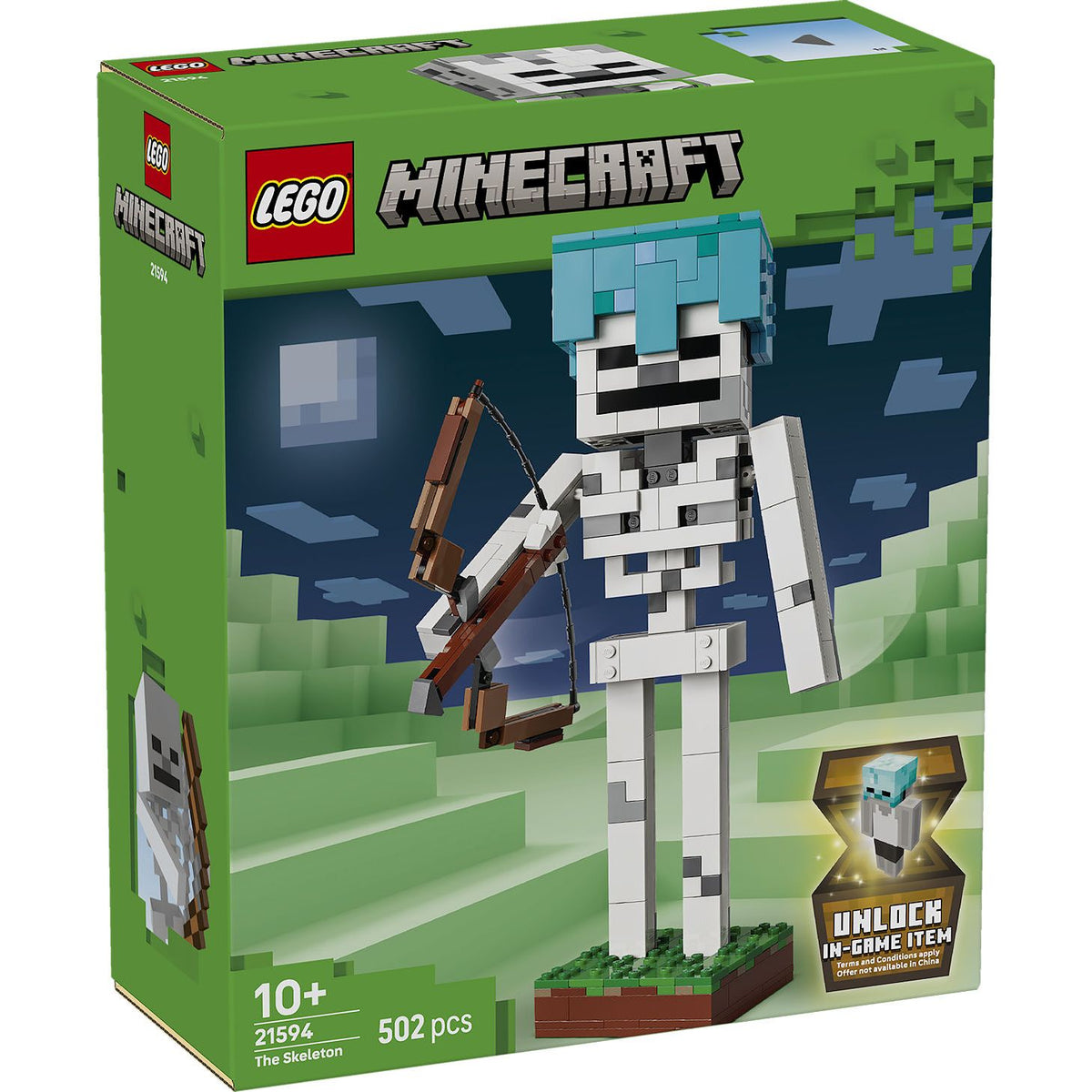 LEGO Minecraft Het skelet