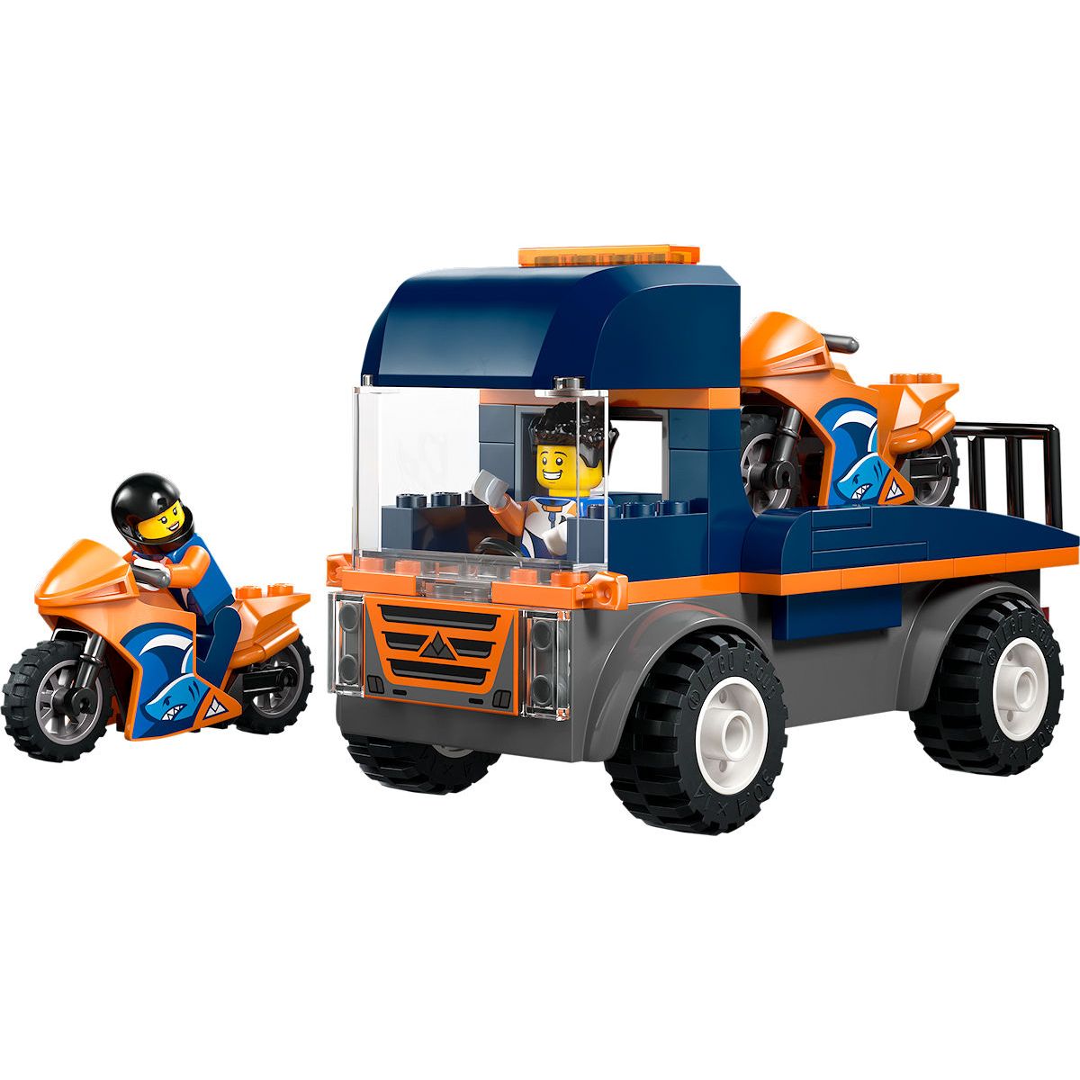 LEGO City Transportwagen voor motoren