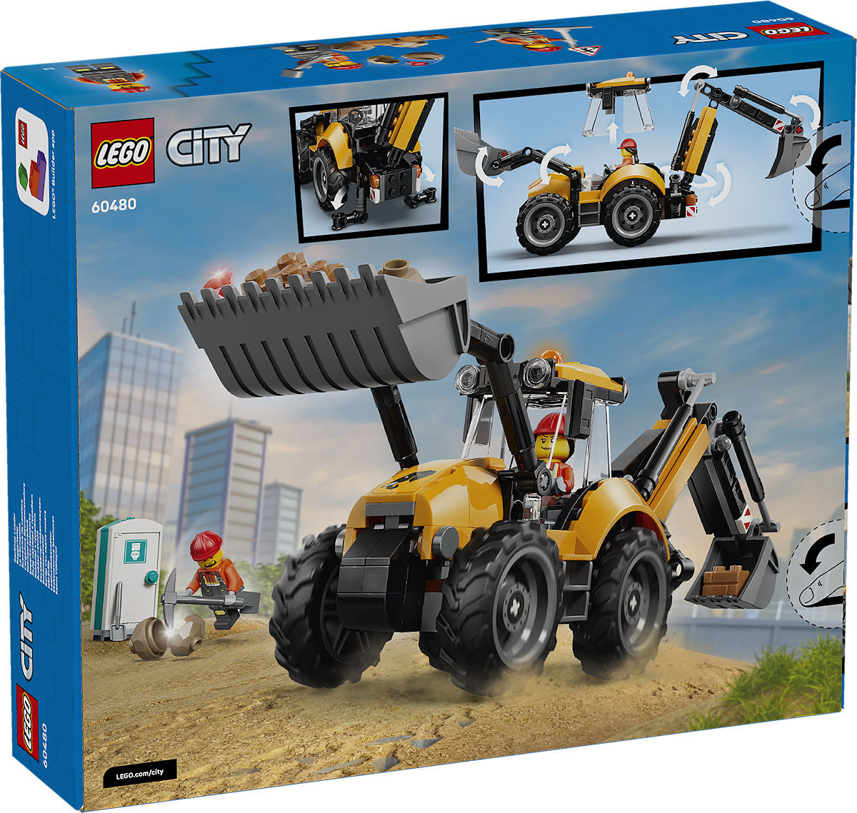 LEGO City Gele graaflaadmachine