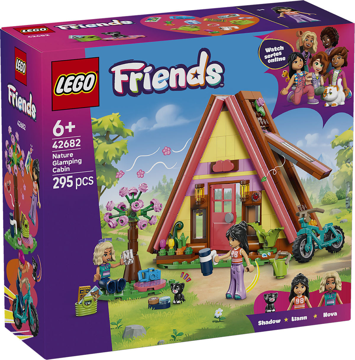 LEGO Friends Glampinghut in de natuur
