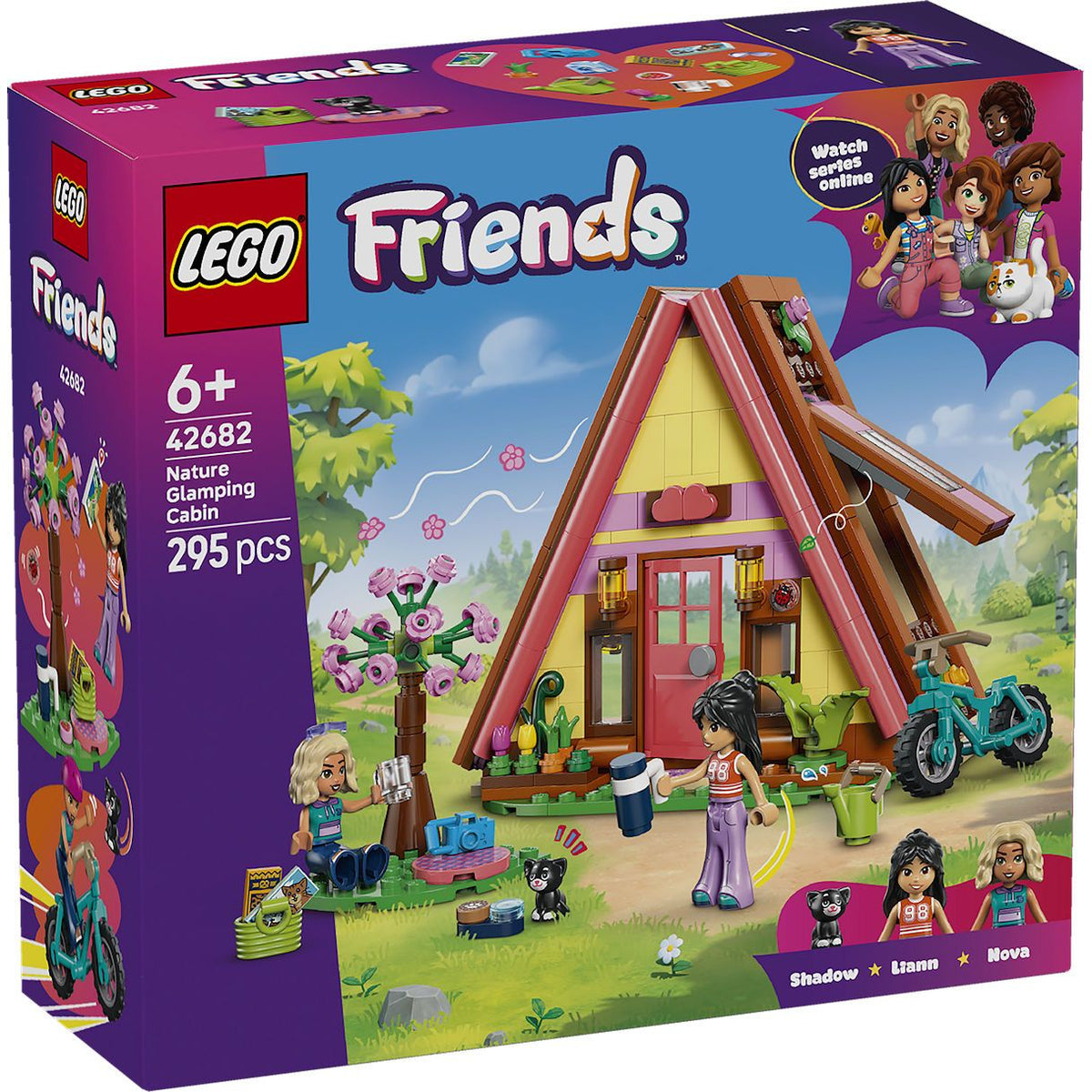 LEGO Friends Glampinghut in de natuur
