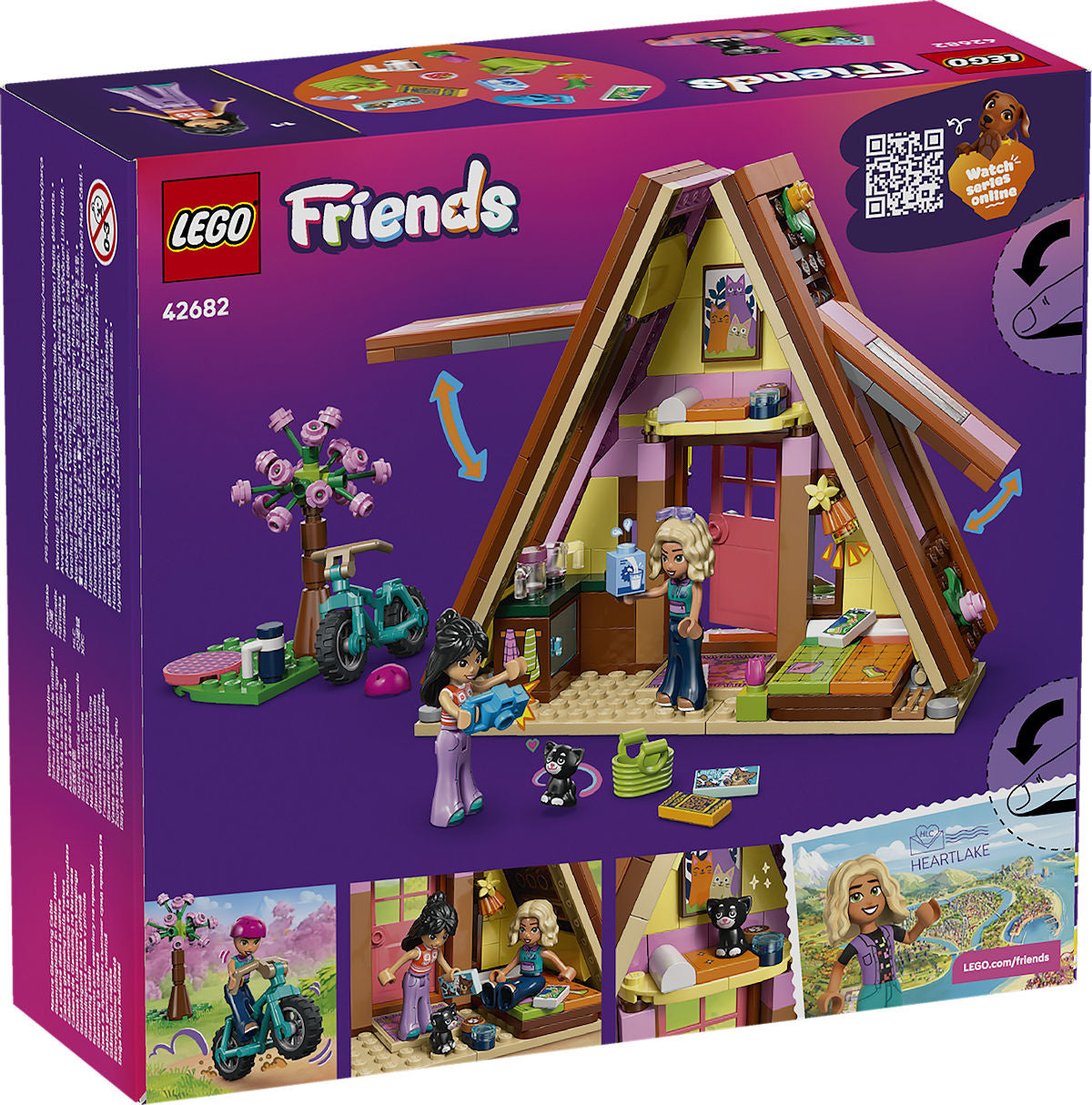 LEGO Friends Glampinghut in de natuur