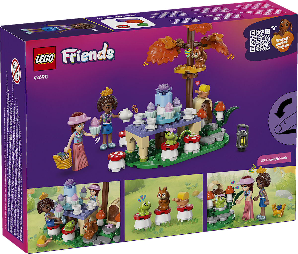 LEGO Friends Theekransje in het bos