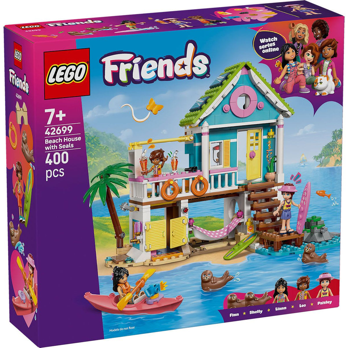 LEGO Friends Strandhuis met zeehonden