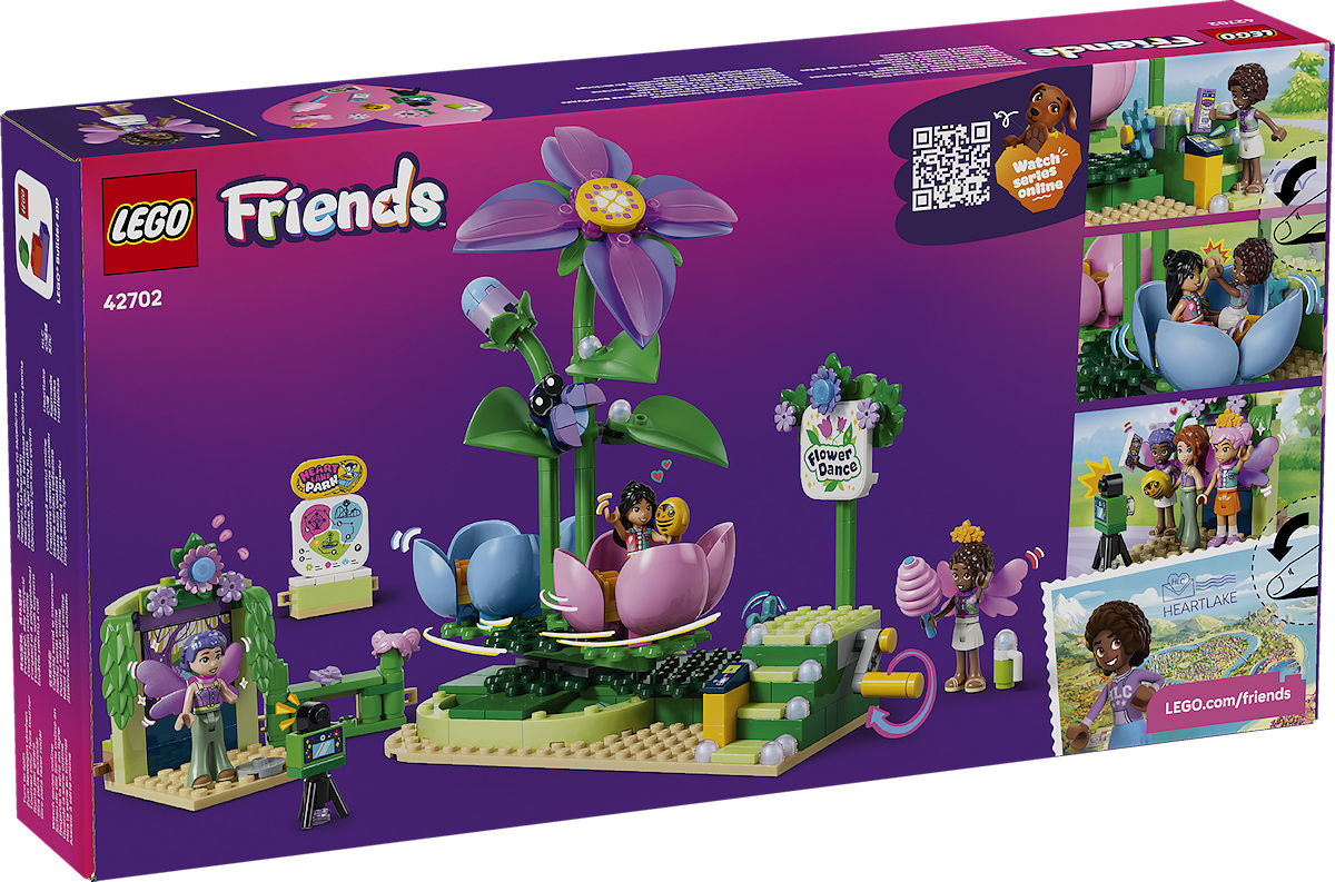 LEGO Friends Draaiende theekopjesattractie met bloementhema