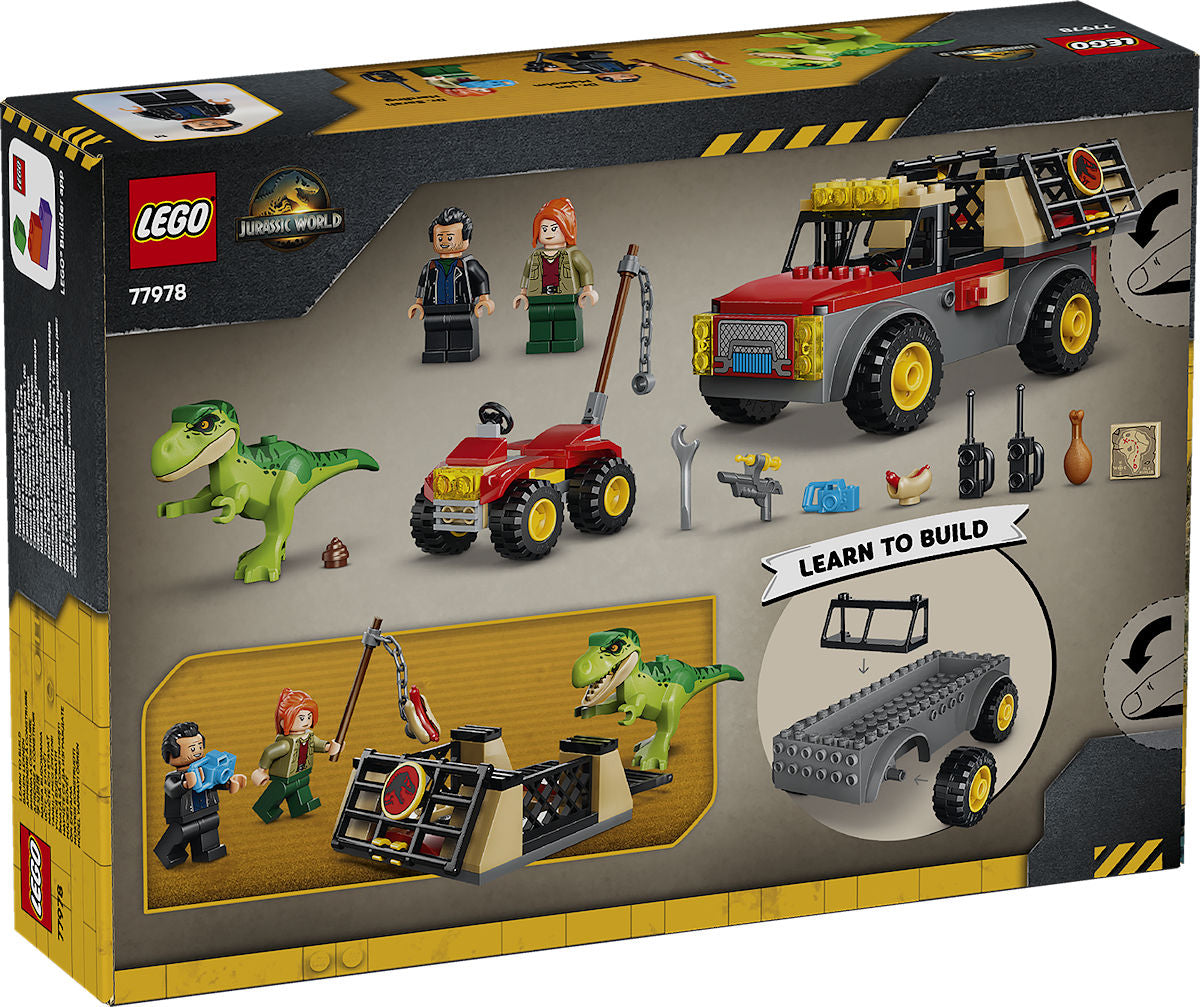 LEGO Jurassic World Jonge T. rex transporttruck