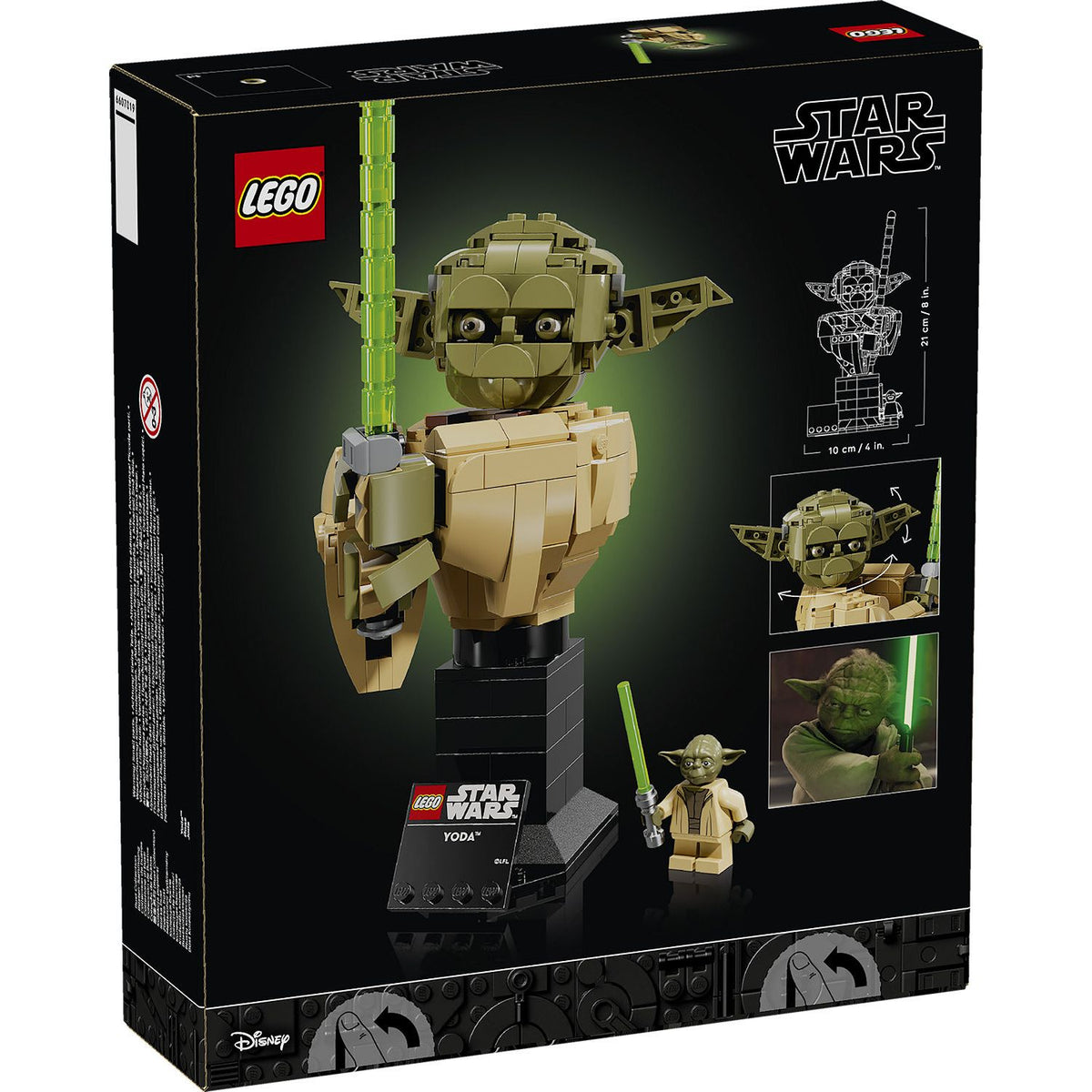 LEGO Star Wars Yoda buste