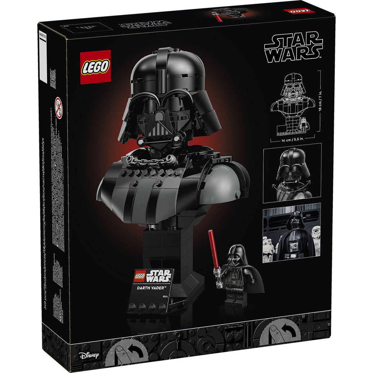 LEGO Star Wars Darth Vader buste