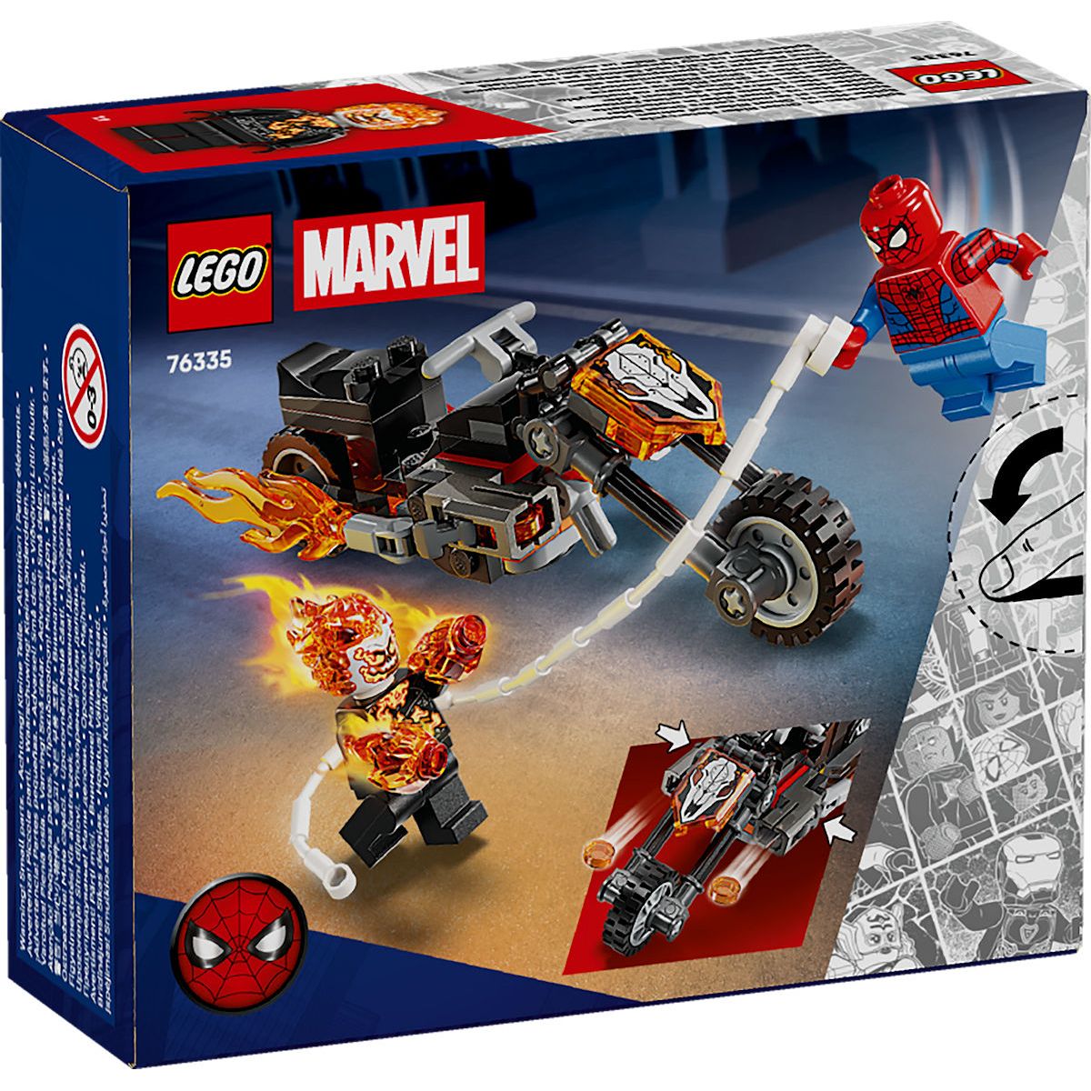 LEGO Super Heroes Spider-Man vs. Ghost Rider motor