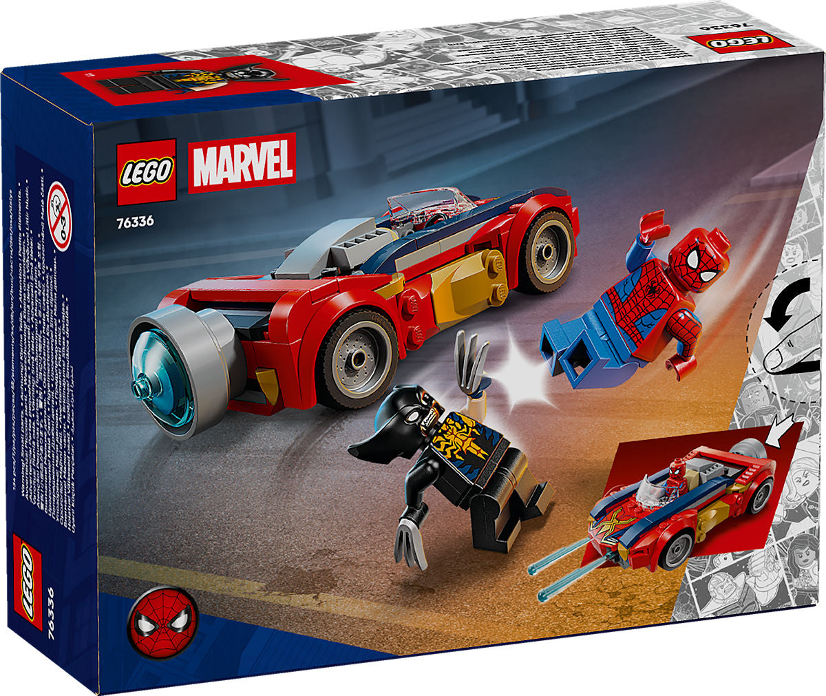 LEGO Super Heroes Spider-Man auto vs. Venomized Wolverine