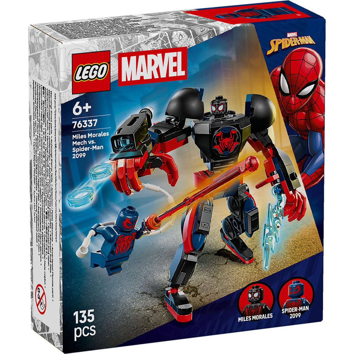 LEGO Super Heroes Miles Morales mecha vs. Spider-Man 2099