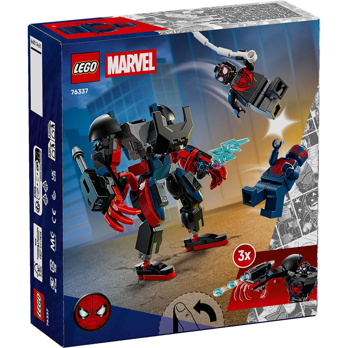 LEGO Super Heroes Miles Morales mecha vs. Spider-Man 2099
