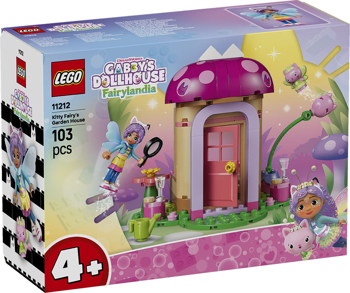 LEGO Gabby's Dollhouse Kitty Fee's tuinhuisje