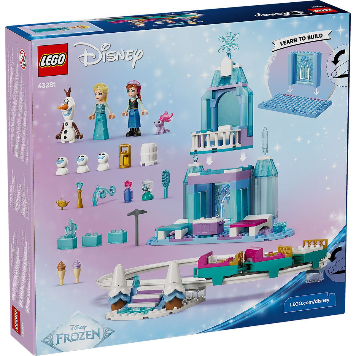LEGO Disney Princess Elsa's ijskasteel en sneeuwrit