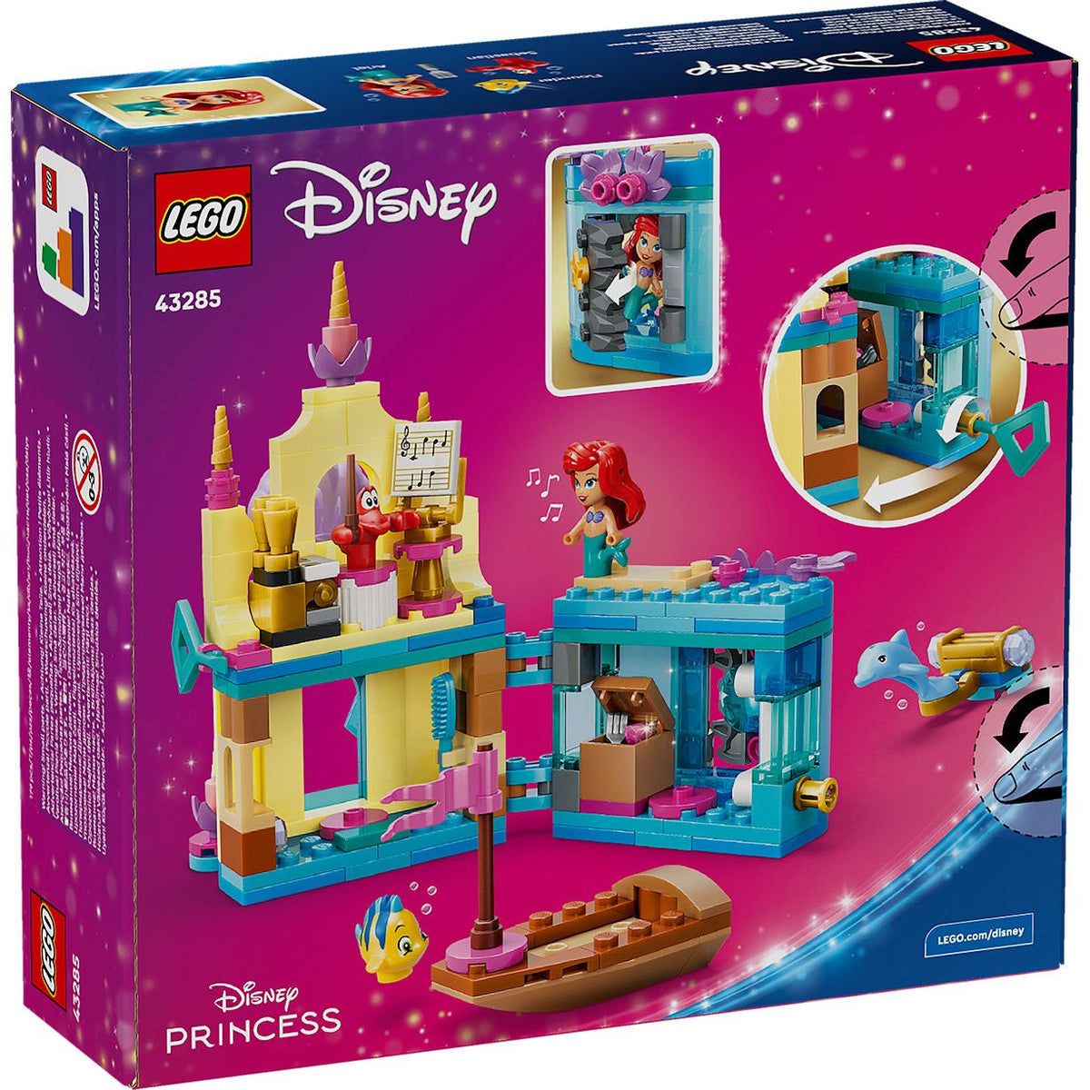 LEGO Disney Princess Ariëls magische minipaleis
