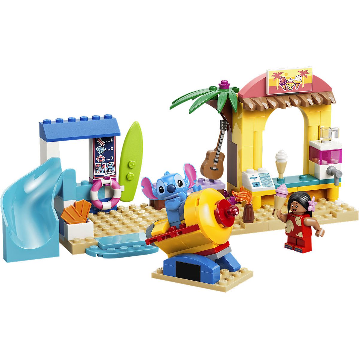 LEGO Disney Strandplezier met Lilo en Stitch