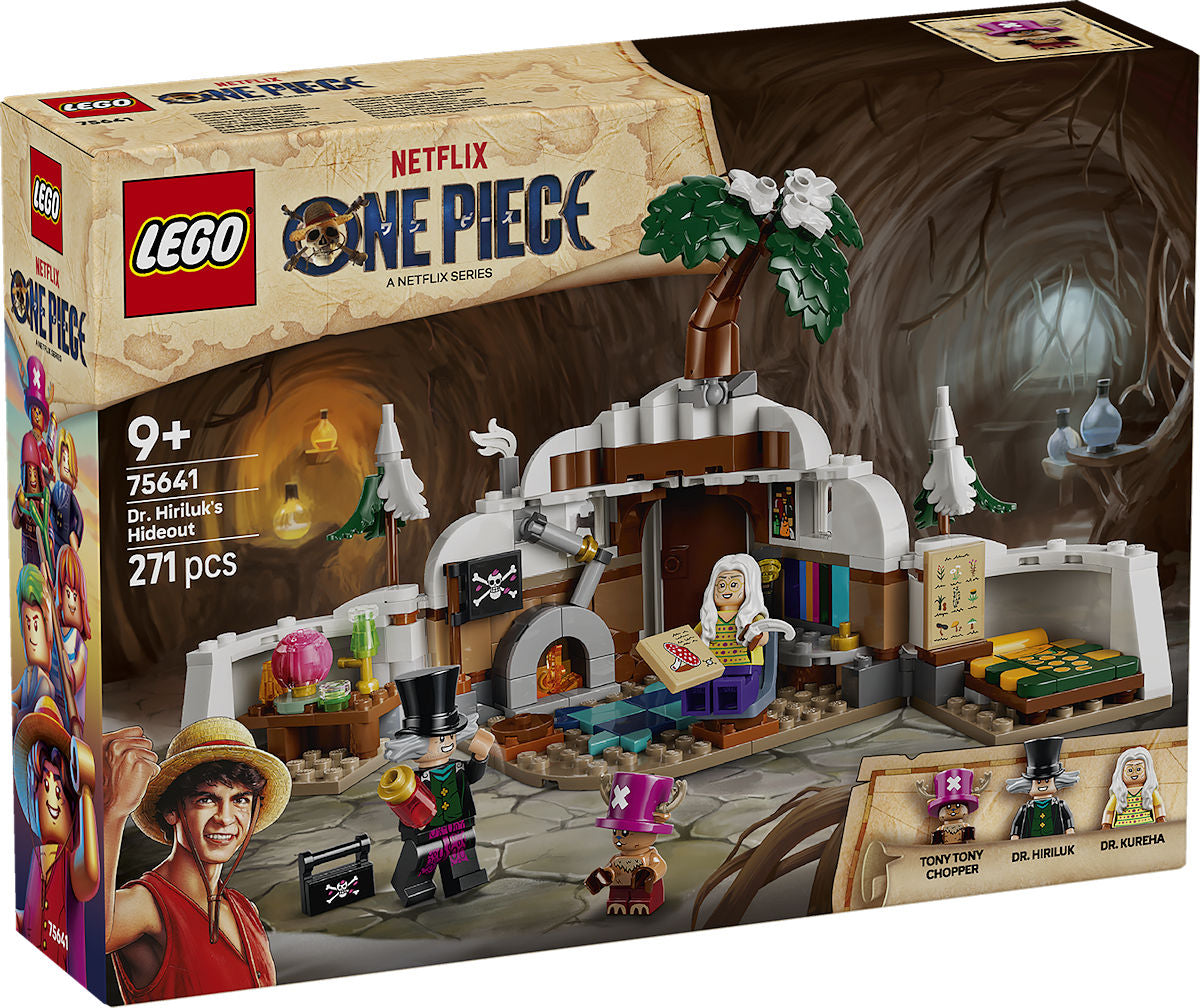 LEGO ONE PIECE De schuilplaats van Dr. Hiriluk