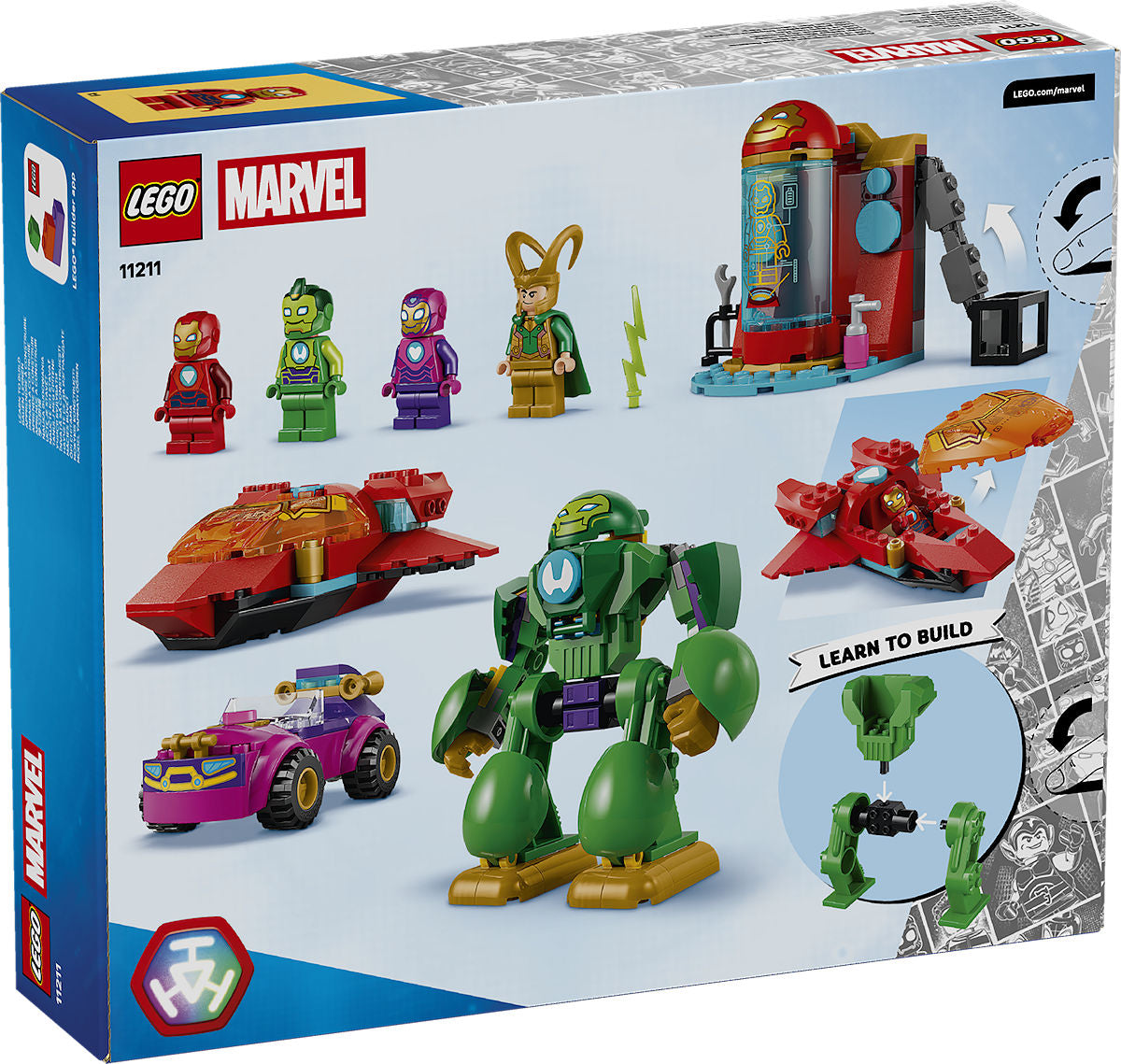 LEGO Marvel Loki tegen Team Iron Man