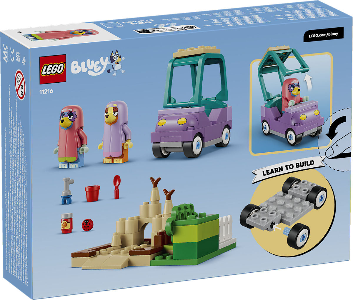 LEGO Bluey Oma's met Bingo en Bluey