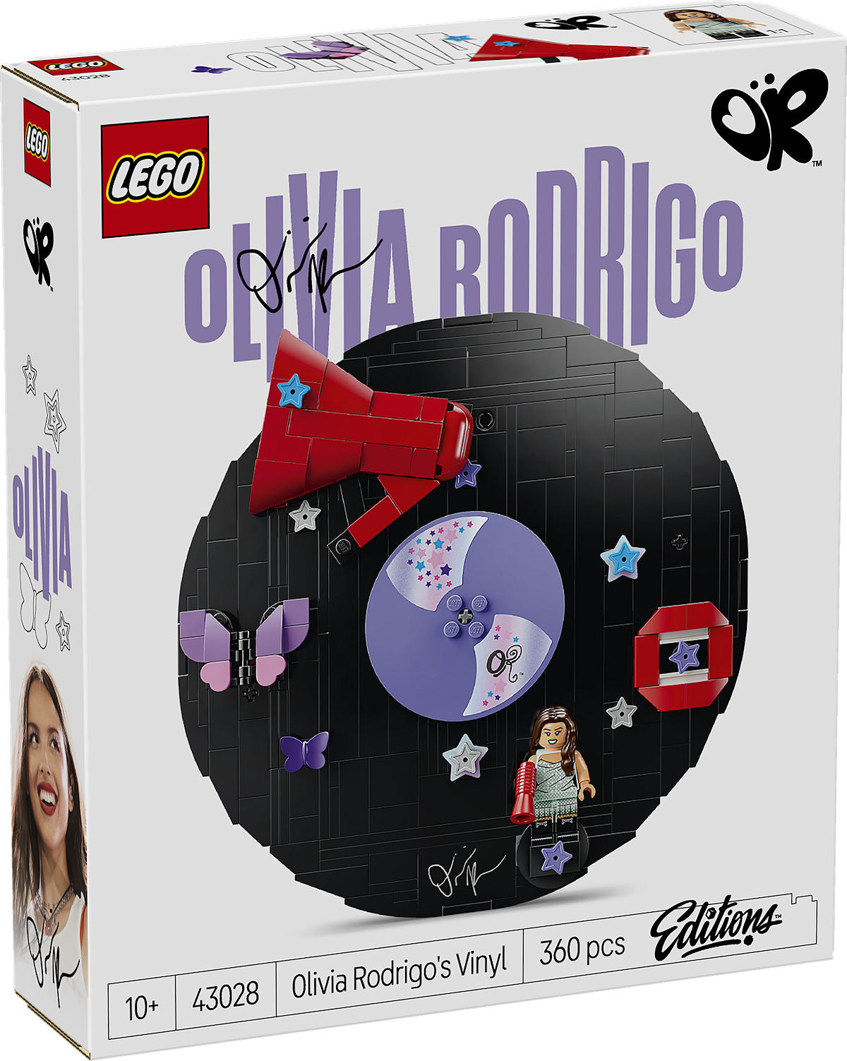 LEGO Editions Music Olivia Rodrigo's vinylplaat