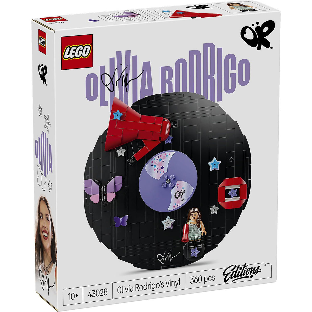 LEGO Editions Music Olivia Rodrigo's vinylplaat