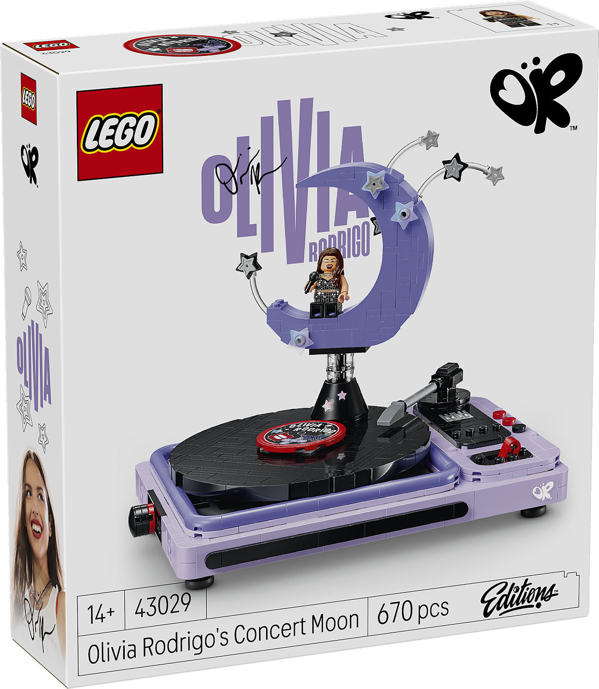 LEGO Editions Music Olivia Rodrigo's concertmaan