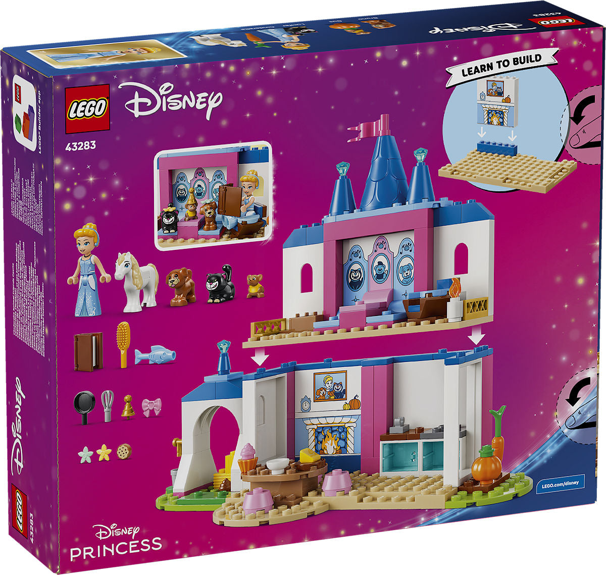 LEGO Disney Assepoesters kasteel met dierenvriendjes