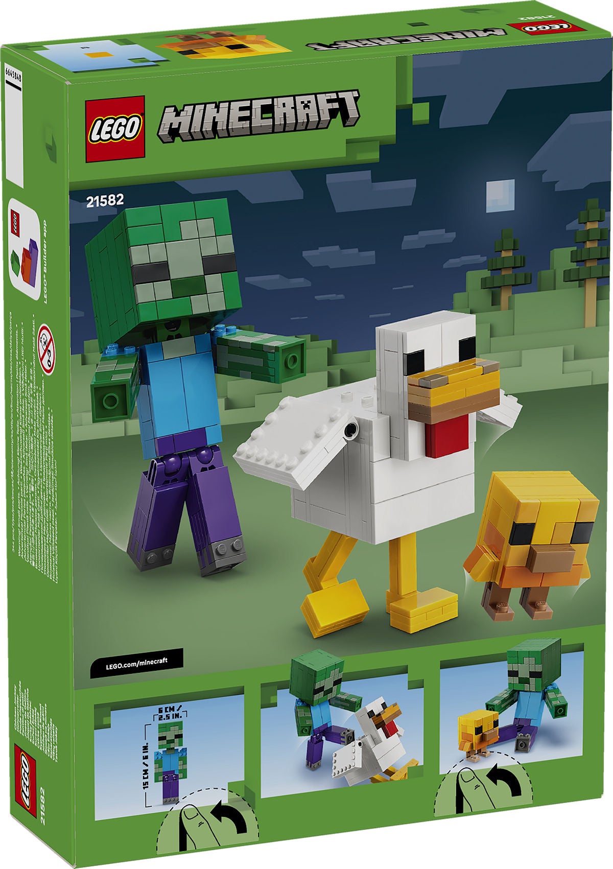 LEGO Minecraft Kipberijder
